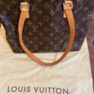 Louis Vuitton Authentic Monogram Cabas Piano PM Used
